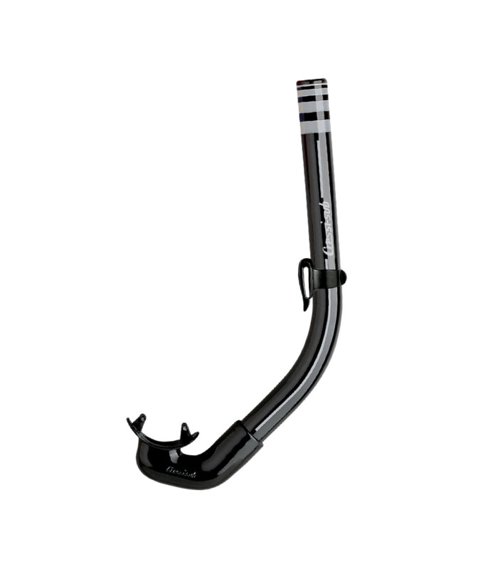 Cressi America Silicone Snorkel Black/Tube Black - Αναπνευστήρας