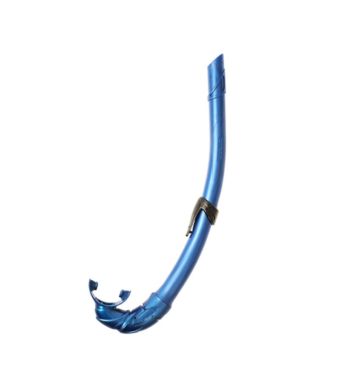Cressi Corsica Silicone Snorkel Blue Metal - Αναπνευστήρας