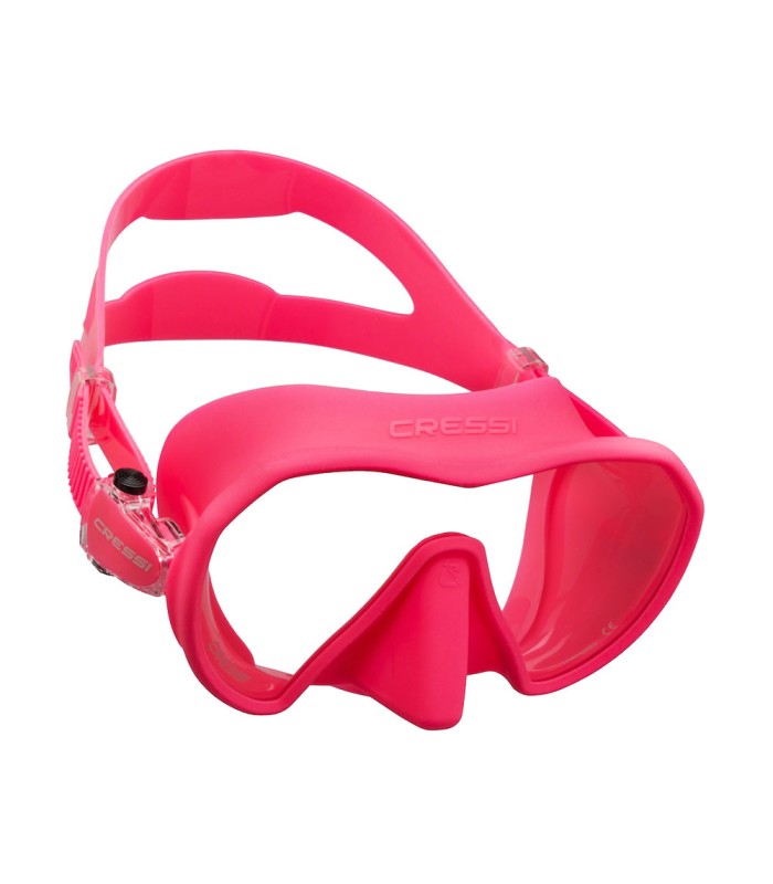 Cressi ZS1 Silicone Mask Pink Fluo/Frame Pink Fluo  - tokatlis.gr