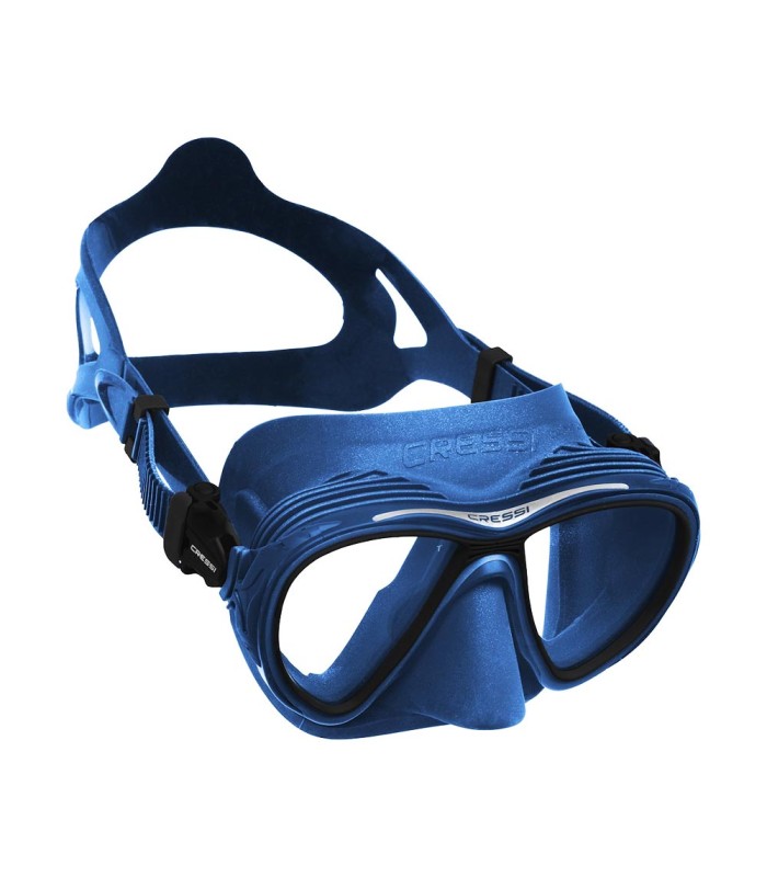 Cressi Quantum Silicone Mask Blue Metal - tokatlis.gr