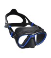 Cressi Quantum Silicone Mask Black/Frame Blue - Μάσκα