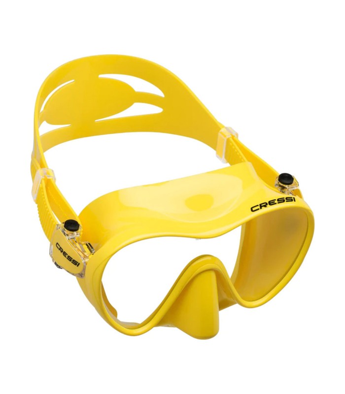 Cressi F1 Silicone Mask Yellow - tokatlis.gr