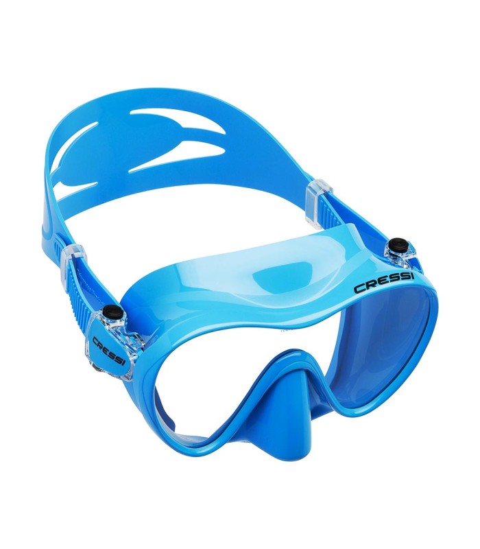 Cressi F1 Silicone Mask Blue  - tokatlis.gr