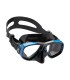 Cressi Focus Silicone Mask Black/Frame Blue  - tokatlis.gr