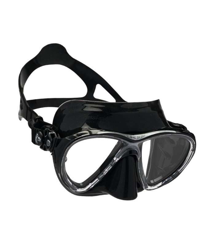 Cressi Big Eyes Evolution Silicone Mask Black/Frame Black - tokatlis.gr