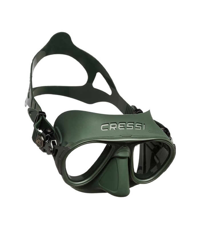 Cressi Calibro Silicone Mask Green/Frame Green