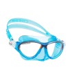Cressi Moon Kid Silicone Mask Blue/Frame Orange - Μάσκα