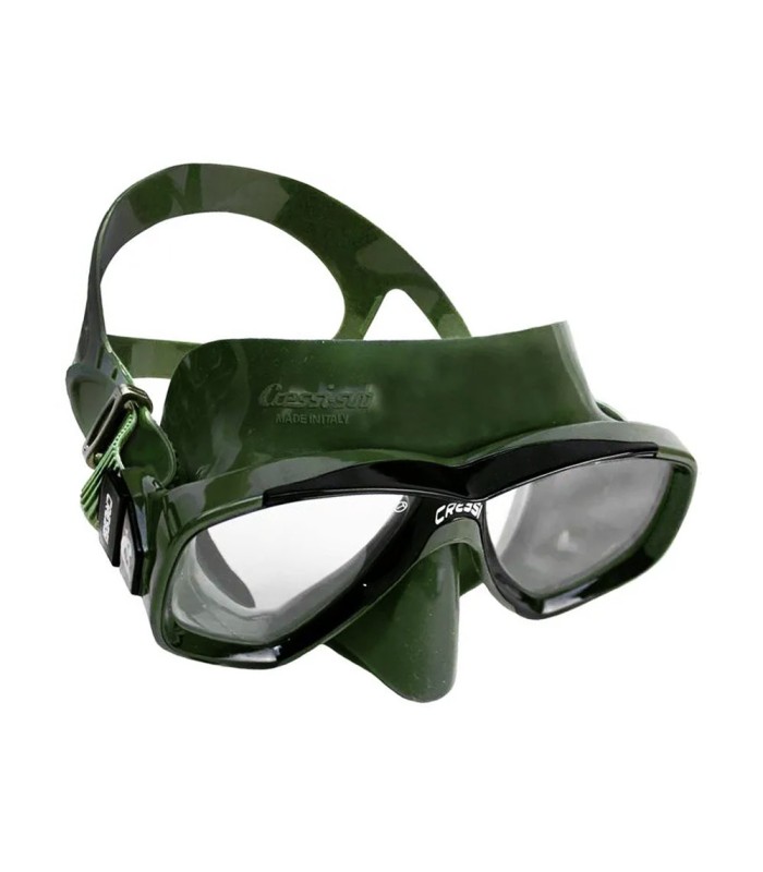 Cressi Perla Silicone Mask Green/Frame Black  - tokatlis.gr