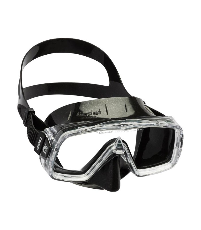 Cressi Sirena Silicone Mask Black/Frame Smoked Black