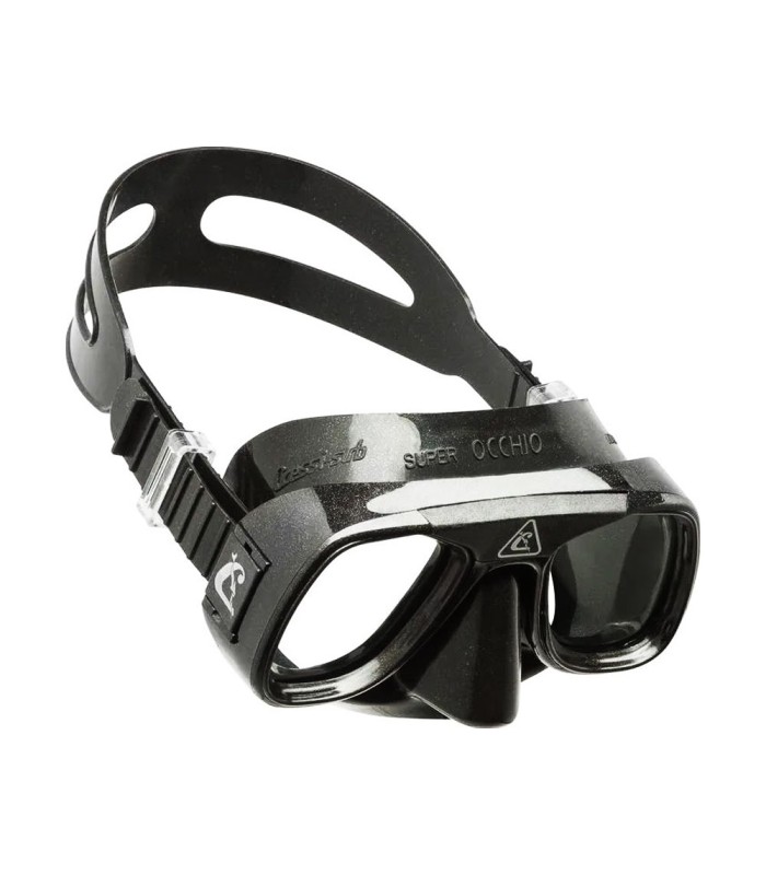 Cressi Superocchio Silicone Mask Black/Black - tokatlis.gr