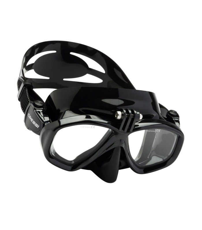 Cressi Action Silicone Mask Black/Black - tokatlis.gr