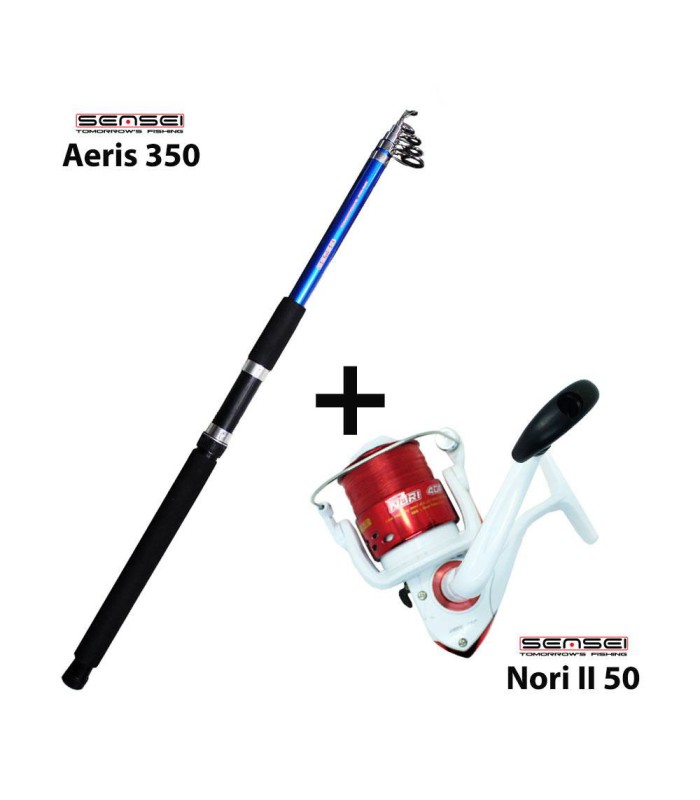 Combo Casting Sensei Aeris 350 + Sensei Nori II 50 - tokatlis.gr
