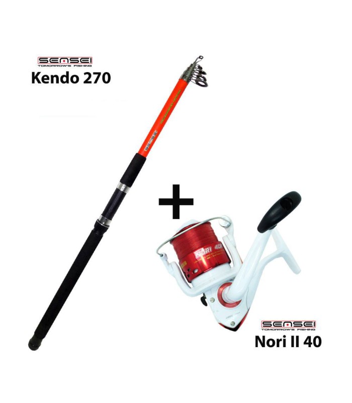 Combo Casting Sensei Kendo 270 + Sensei Nori II 40 - tokatlis.gr