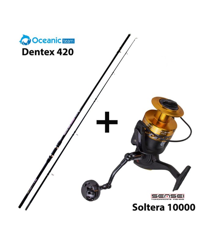 Combo Heavy Oceanic Team Dentex 420 + Sensei Soltera 10000 - tokatlis.gr