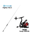 Combo Boat Oceanic Team Fighter 702-S + Ryobi Smap 7000 RG