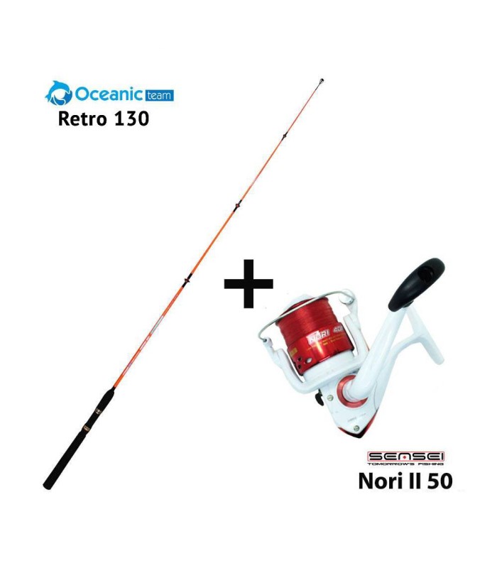 Combo Boat Oceanic Team Retro 130 + Sensei Nori II 50 - tokatlis.gr