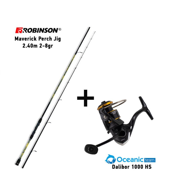 Combo LRF Robinson Maverick 240 2-8gr + Oceanic Team Dalibor 1000HS - tokatlis.gr