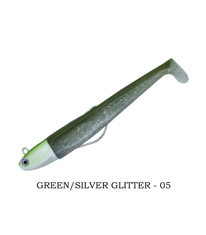Soul Lures Ocean Ruler Combo 100gr - 05 Green Silver Glitter - tokatlis.gr