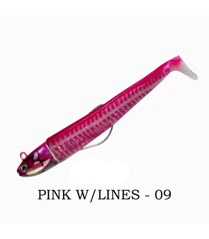Soul Lures Ocean Ruler Combo 100gr - 09 Pink W Lines - tokatlis.gr