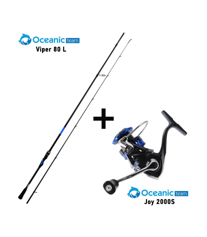 Combo HRF Oceanic Team Viper 80 L + Oceanic Team Joy 2000S - tokatlis.gr