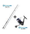 Combo HRF Oceanic Team Viper 80 L + Oceanic Team Joy 2000S