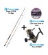 Combo Spinning Oceanic Team Sniper 270 OR / 10-30gr + Oceanic Team Force GS3000 + Oceanic Team Lure Game Braid  - tokatlis.gr