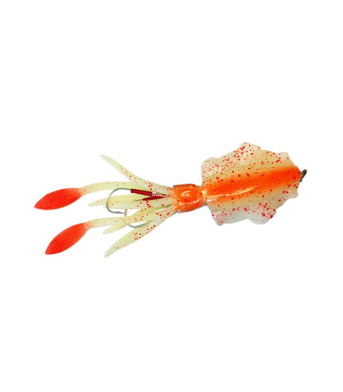 Hunthouse Silicone Cuttlefish - Σουπιά Σιλικόνης 200mm/120gr - Orange Camo - tokatlis.gr