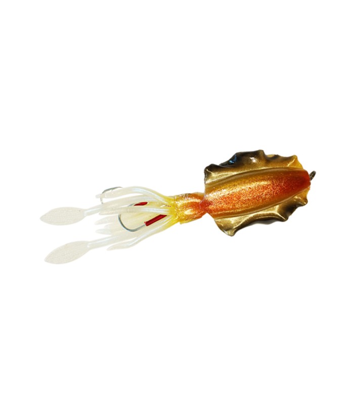 Hunthouse Silicone Cuttlefish - Σουπιά Σιλικόνης 200mm/120gr - Gold Glitter - tokatlis.gr