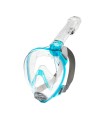 Cressi Baron Full Face Mask Clear / Aquamarine - S/M