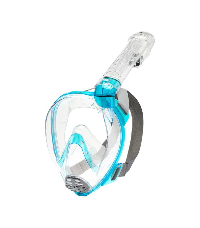 Cressi Baron Full Face Mask Clear / Aquamarine - M/L - tokatlis.gr