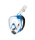 Cressi Baron Full Face Mask Clear / Blue - M/L - tokatlis.gr
