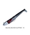 Soul Lures Ocean Ruler Combo 60gr - 01 Black Silver Glitter