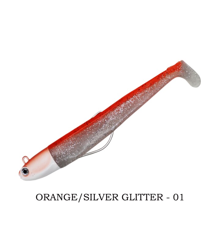 Soul Lures Ocean Ruler Combo 60gr - 03 Orange Silver Glitter - tokatlis.gr