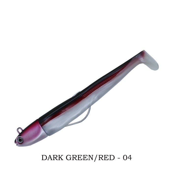 Soul Lures Ocean Ruler Combo 60gr - 04 Dark Green Red - tokatlis.gr