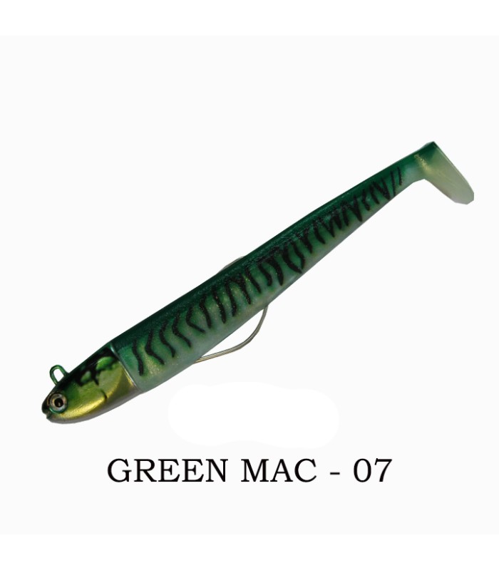 Soul Lures Ocean Ruler Combo 125gr - 07 Green Mac - tokatlis.gr