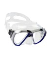 Cressi Big Eyes Silicone Mask Clear / Frame Blue Ink - Μάσκα