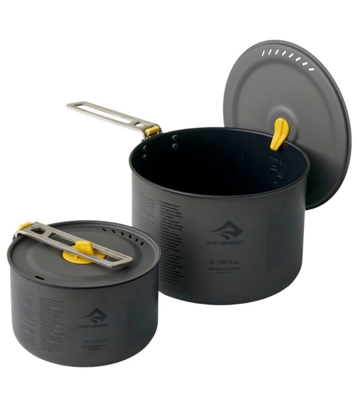 Frontier Ul Σετ Μαγειρικών Σκευών - 2 Κατσαρόλες 1.3L και 3L- tokatlis.gr