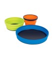 X-Set: 3-Pce (X-Mug, X Bowl, X Plate & Storage Pouch) Σετ Πτυσσόμενων Δοχείων