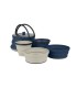 X-Set: 12 5pc (X-Kettle 2.2L, 2 X-Bowl, 2 X-Mug) Σετ Πτυσσόμενων Δοχείων - tokatlis.gr